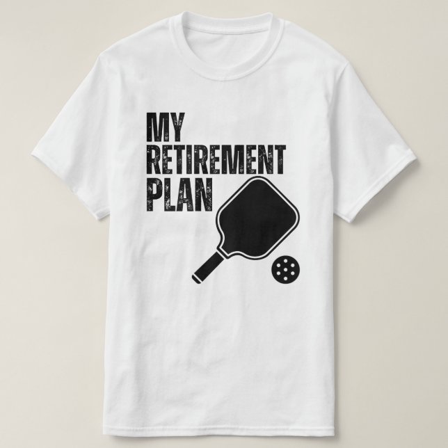 Funny Pickleball T-Shirt (Design Front)