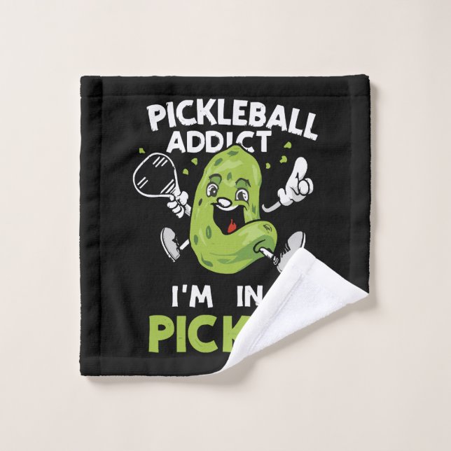 Funny-Pickleball Wash Cloth (Wash Cloth)
