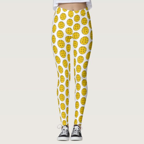 Funny Pickleball Womens Leggings