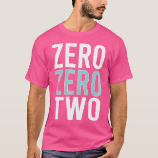 Funny Pickleball Zero Zero Two Dinking T-Shirt