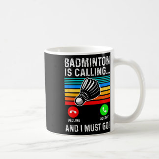 Funny Picklell Dminton Shuttle Coffee Mug