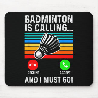 Funny Picklell Dminton Shuttle Mouse Pad