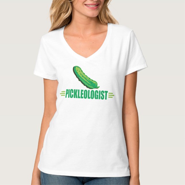 Funny Pickleologist T-Shirt (Front)