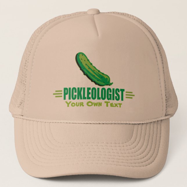 Funny Pickles Trucker Hat (Front)