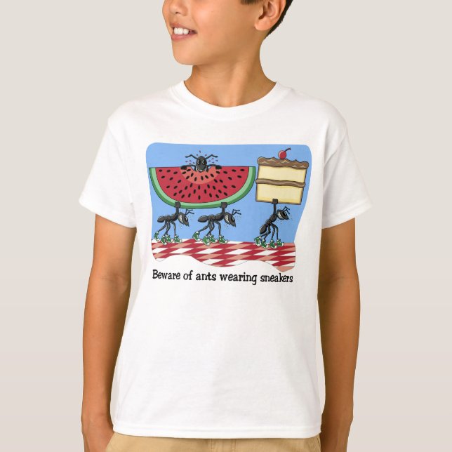 Funny Picnic t-shirt (Front)