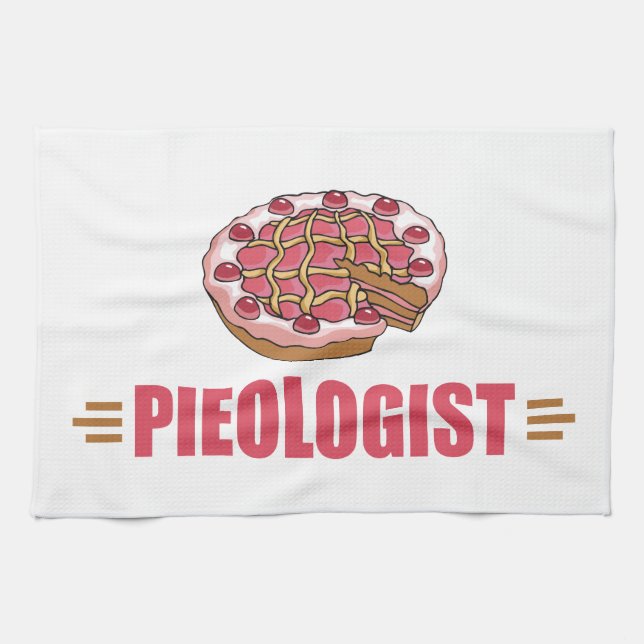 Funny Pie Kitchen Towel (Horizontal)