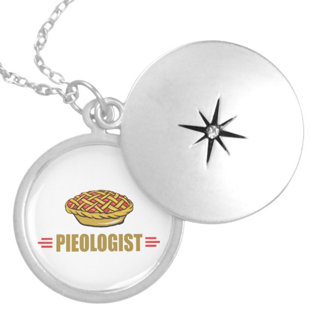 Funny Pie Locket Necklace (Front)