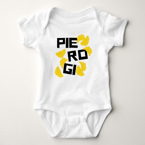 Funny Pierogi Baby Bodysuit