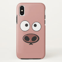 Funny Pig iPhone X Case