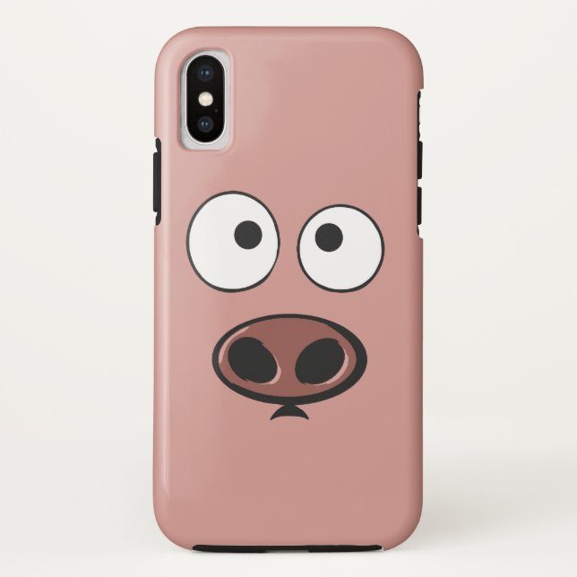 Funny Pig Case-Mate iPhone Case (Back)