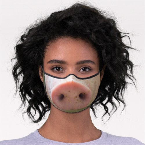 Funny Pig Face _ Snout _ Fun _ Premium Face Mask