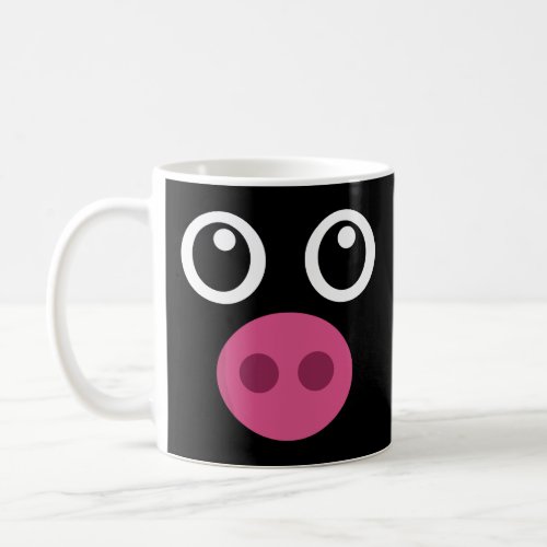 Funny Pig Face Swine Halloween Costume Gift  Coffee Mug