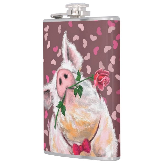 Funny Pig Flask (Left)