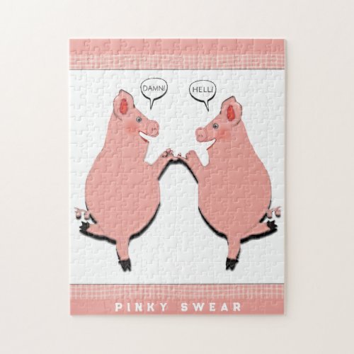 Funny Pig Jigsaw Puzzle