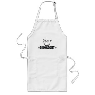 Funny Pig Long Apron