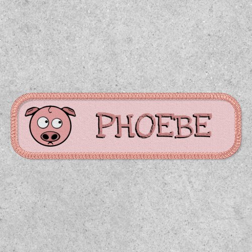 Funny Pig Name Template Patch