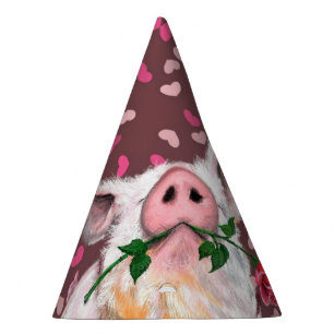 Funny Pig Party Hats