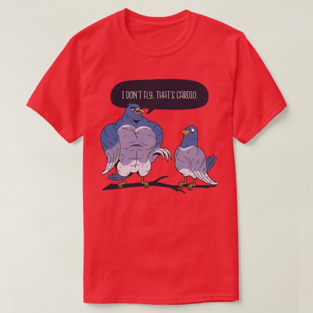 Funny Pigeon 4 T-Shirt (Design Front)