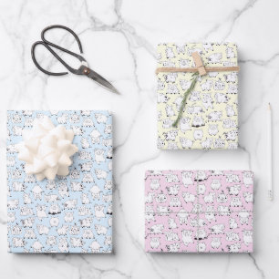Funny Pigs Having Fun! Wrapping Paper Sheets