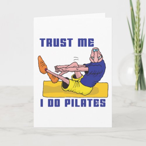 Funny Pilates Card