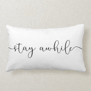 Funny  Pillow Go Away / Stay Awhile