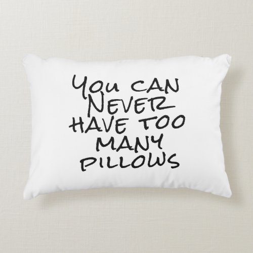 Funny Pillows Quote 