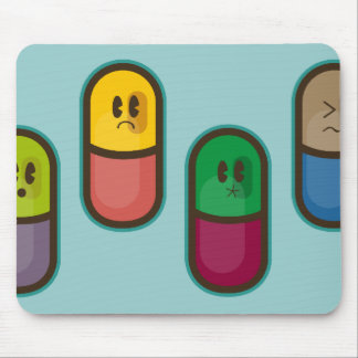 funny pills mousepad