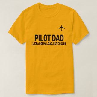 Funny Pilot Art For Dad Pilot Aviation Airplane T-Shirt