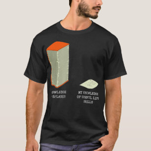 Funny Pilot Aviation Knowledge Meme Plane Spotter T-Shirt