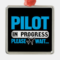 Funny Pilot in Progress Flight School Student