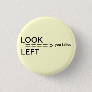 Funny Pin by Missed_Approach at Zazzle