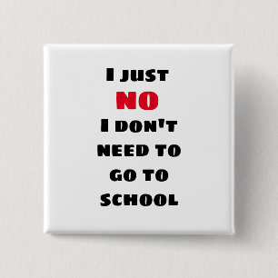Funny Pin Button for Students