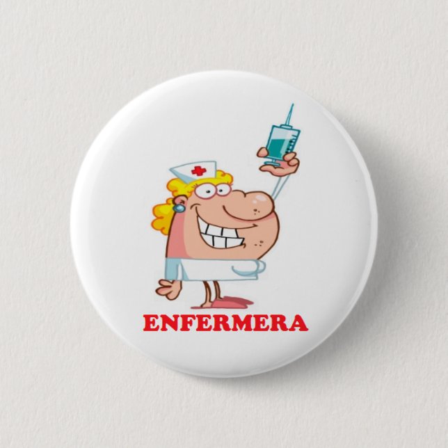 Funny pin of nurse (Front)