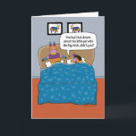 Funny Pinata Nightmare Birthday Card<br><div class="desc">This funny birthday card features a pinata who just woke up from a nightmare about a little girls with a big stick.

Thanks for choosing this original design by © Chuck Ingwersen. I post cartoons every day on Instagram: https://www.instagram.com/captainscratchy</div>