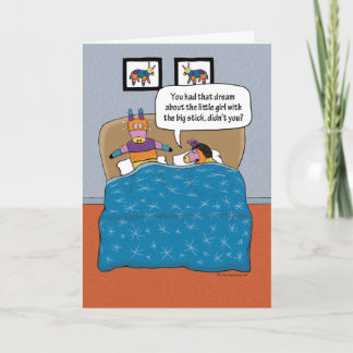 Funny Pinata Nightmare Birthday Card
