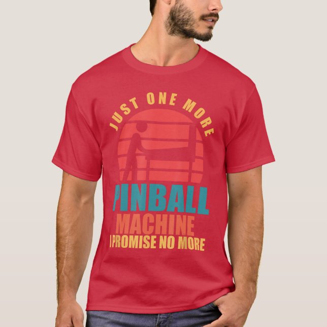 Funny Pinball Player Flipper Pinballer Flipping Co T-Shirt (Front)