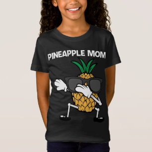 Funny Pineapple Art For Mom Mother Fruit Summer Lo T-Shirt
