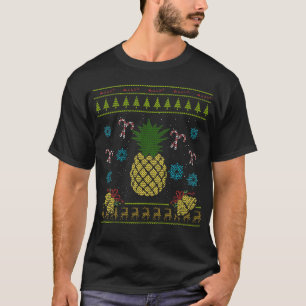 Funny Pineapple Christmas Ugly Sweater Design