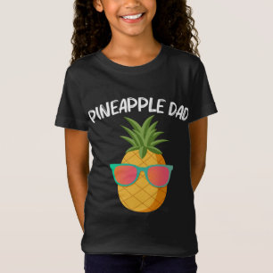 Funny Pineapple For Dad Father Summer Sunglasses S T-Shirt