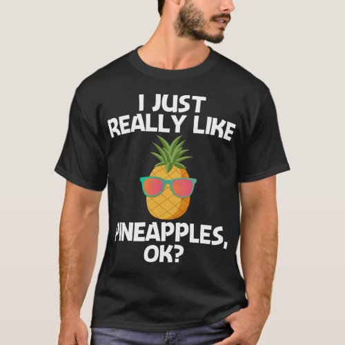 Funny Pineapple For Men Women Summer Sunglasses Sw T_Shirt