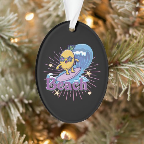 funny pineapple ornament