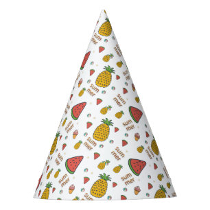 funny pineapple party hat