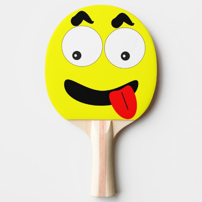 Funny Ping Pong Paddle Face (Front)