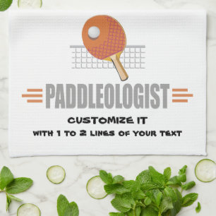 Funny Ping Pong Towel