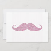 Funny Pink Bling Mustache (Front)