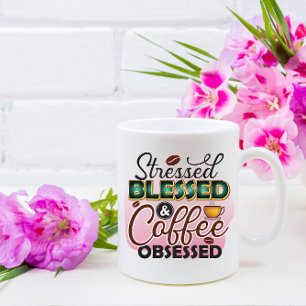 FUNNY PINK COFFEE QUOTES COFFEE MUG