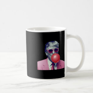 Funny Pink Donald Trump Bubble Gum Yum Tee  Coffee Mug