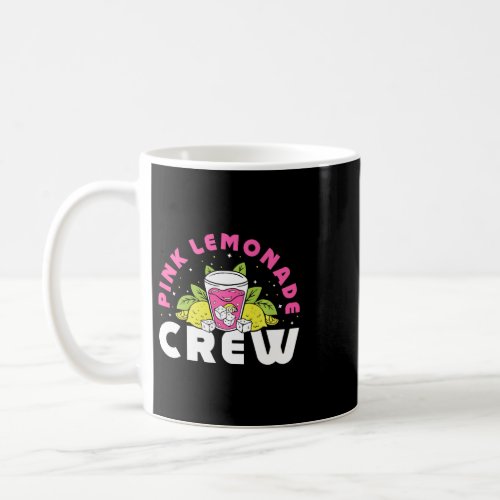 Funny Pink Lemonade Crew Lemon Juice Boss Coffee Mug