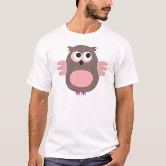Funny pink owl T-Shirt