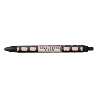 Funny Pink Pig Pen